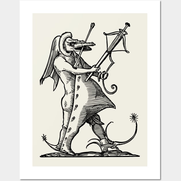 Grotesque #102 The Drolatic Dreams of Pantagruel (1565) Wall Art by n23tees